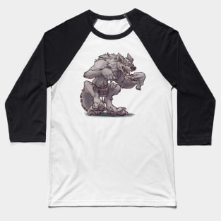 Werewolf Tea Baseball T-Shirt